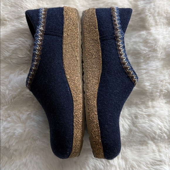 Haflinger Grizzly Zig Zag Clogs Captain’s Blue Size 41 - Picture 5 of 11